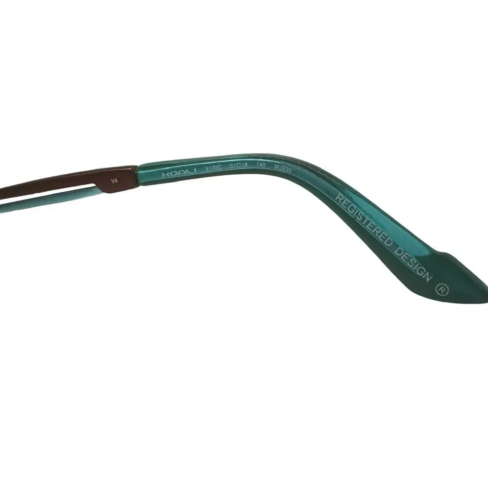 Morel Koali MJ335 Woven Metal Teal Frames Only 51703C France